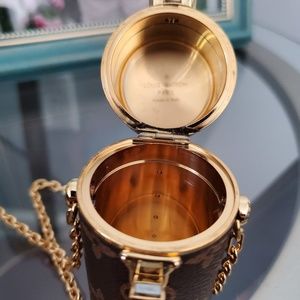 Lv lipstick money case